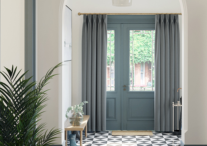 Sydney, Charcoal - Made to Measure Curtains - Image 3